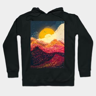 A sun behind the clouds Hoodie